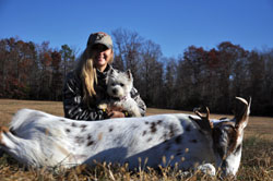 Guided deer hunts.